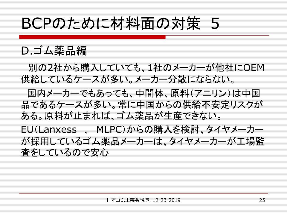 日本ゴム工業会で資材関係の講演と日本ゴム協会エラストマー討論会で講演 Rubber Station